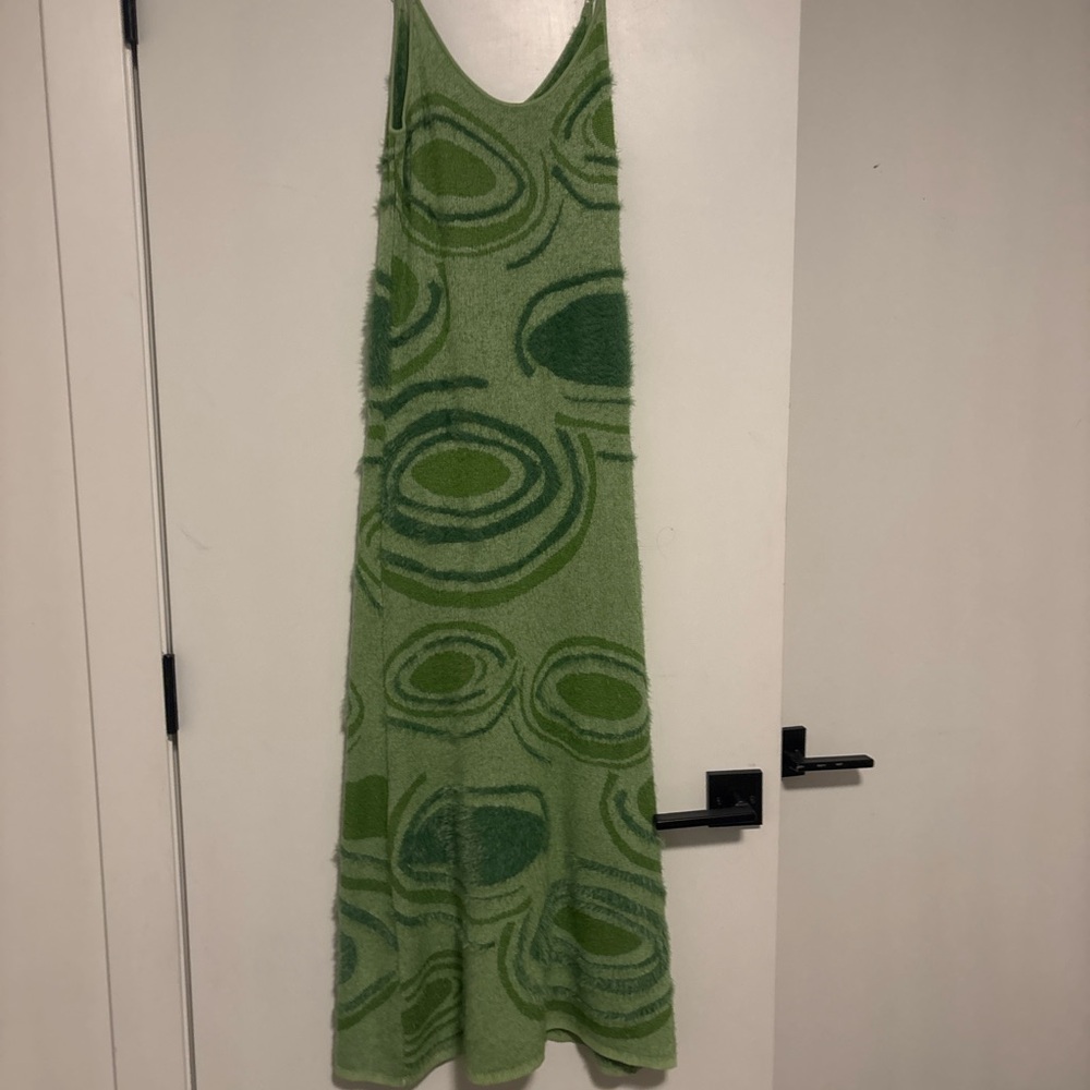 House of Sunny Green Maxi Sundress